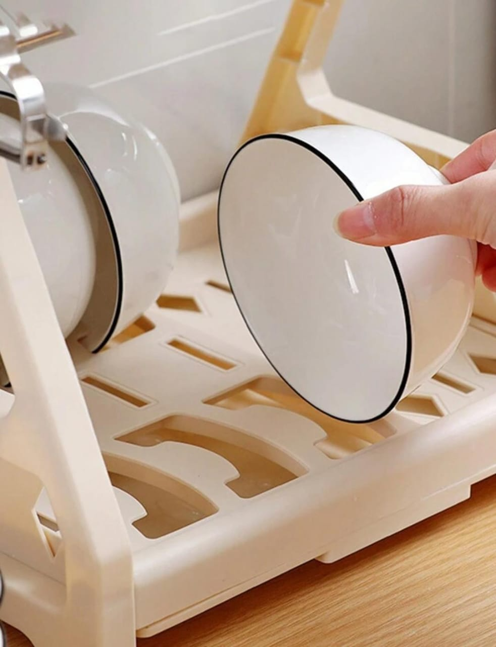 Multi-Layer Kitchen Plastic Dish Rack