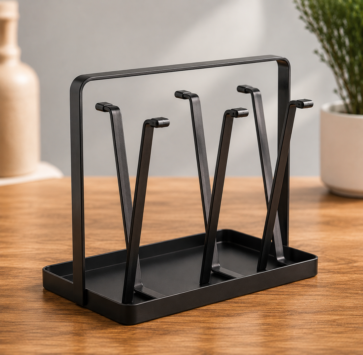Cup Drying Rack | Modern Mug Storage Organizer