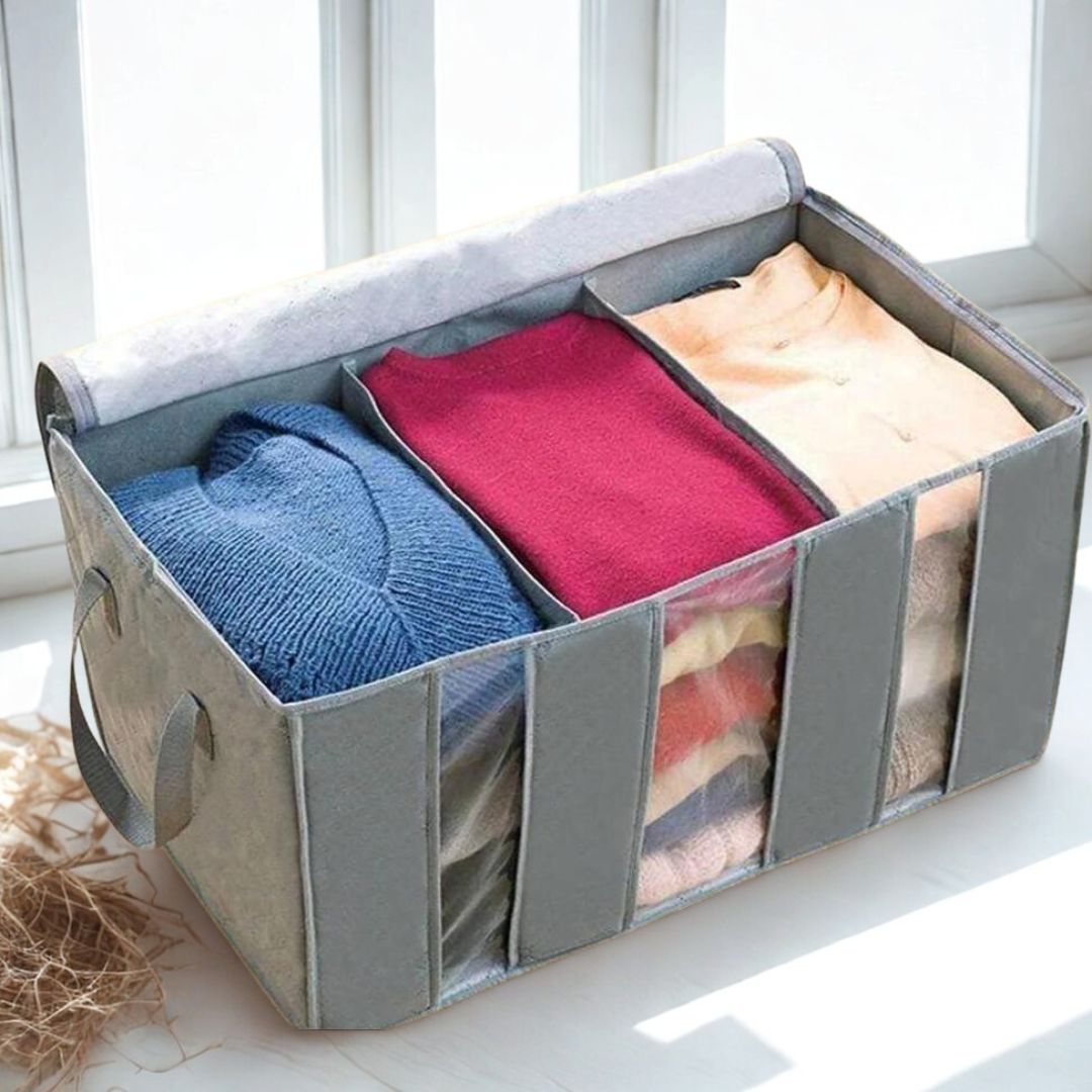 Elegant 3 Compartment Storage Bags