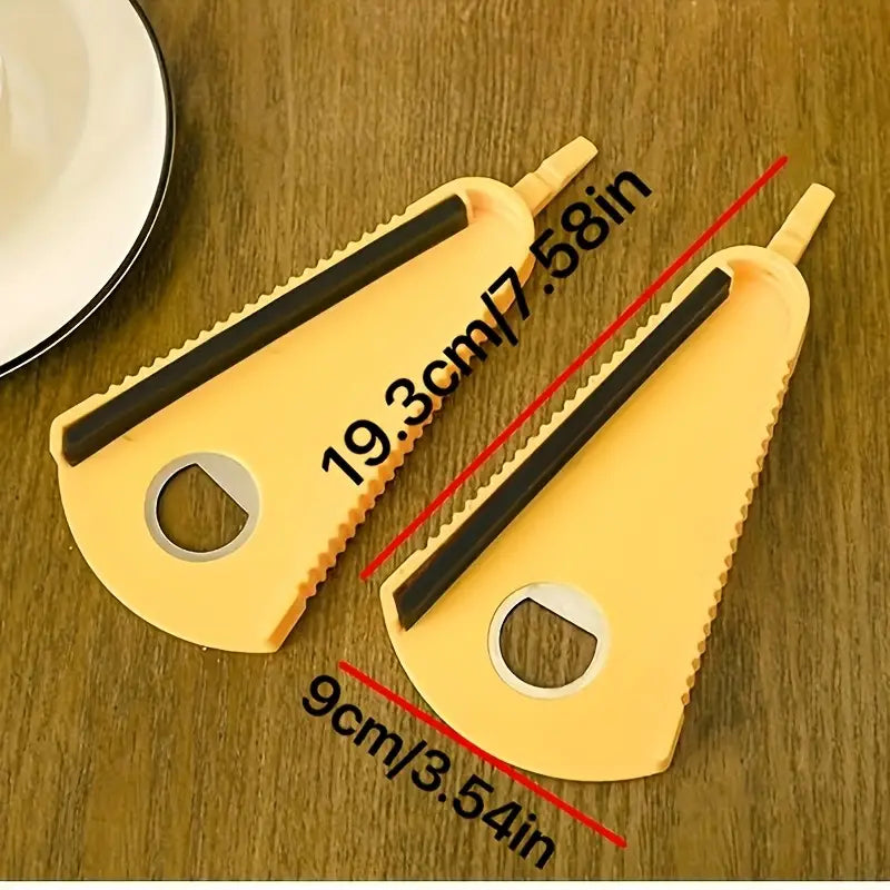 Twist & Open: Multi-Use Canned Bottled Non-Slip Screw Opener