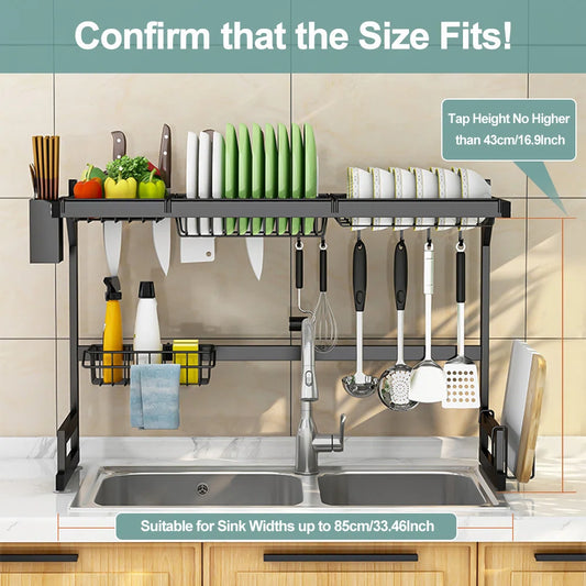 Luxury Kitchen Plates & Dish Holder Organizer