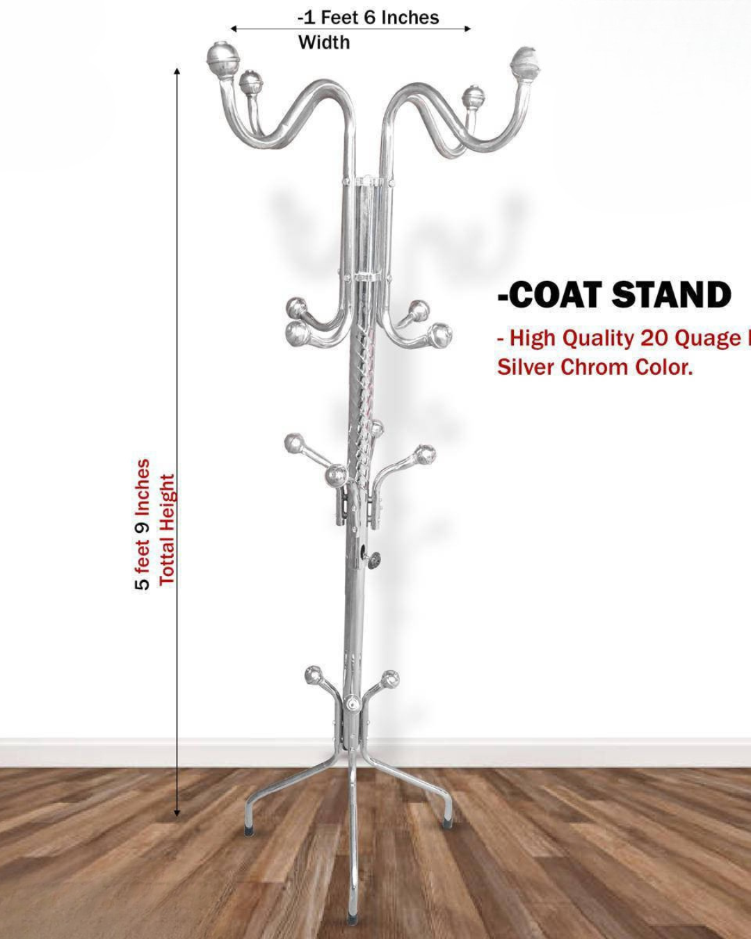 Elegant Multi-Purpose Coat Hanging Stand