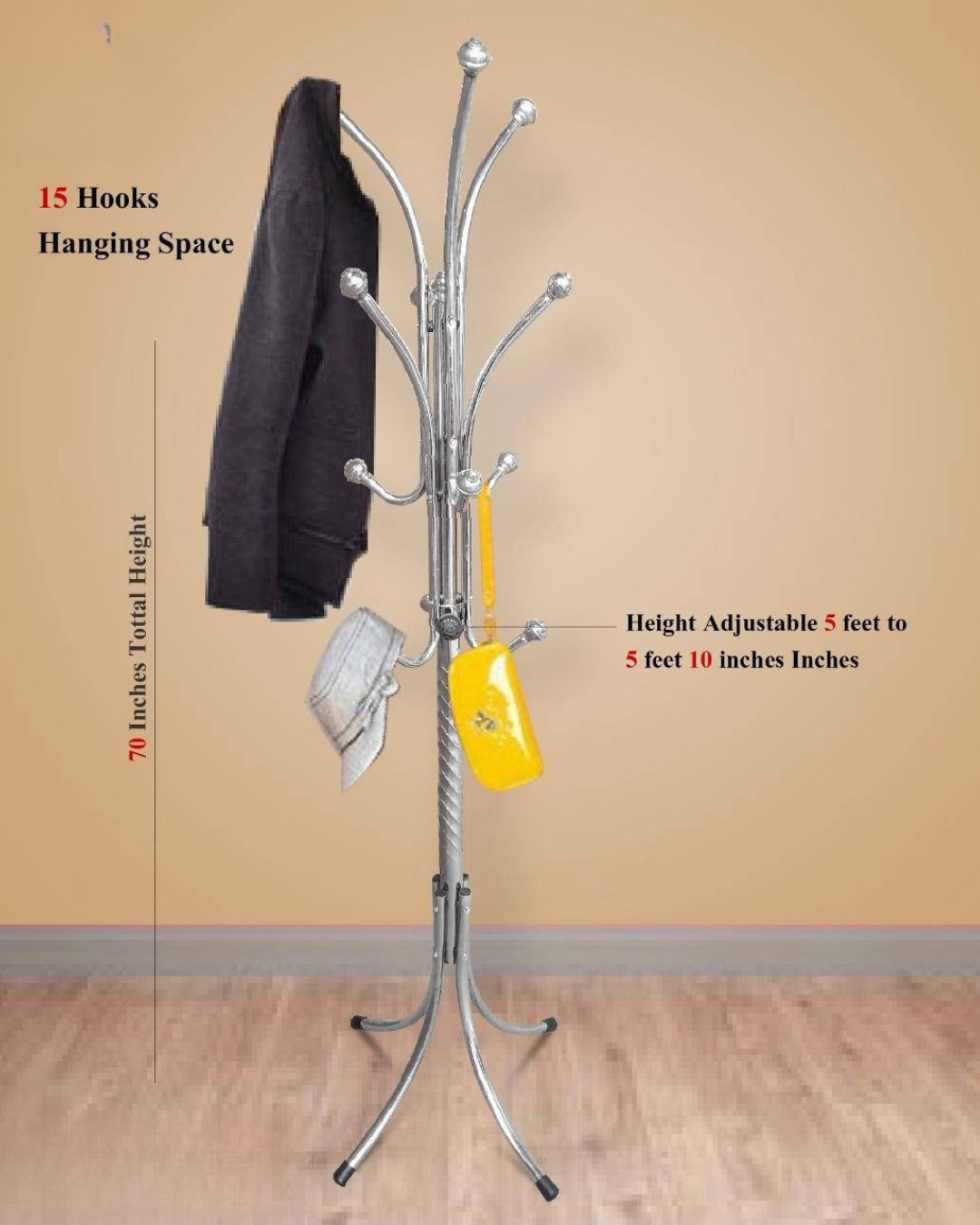 Elegant Multi-Purpose Coat Hanging Stand