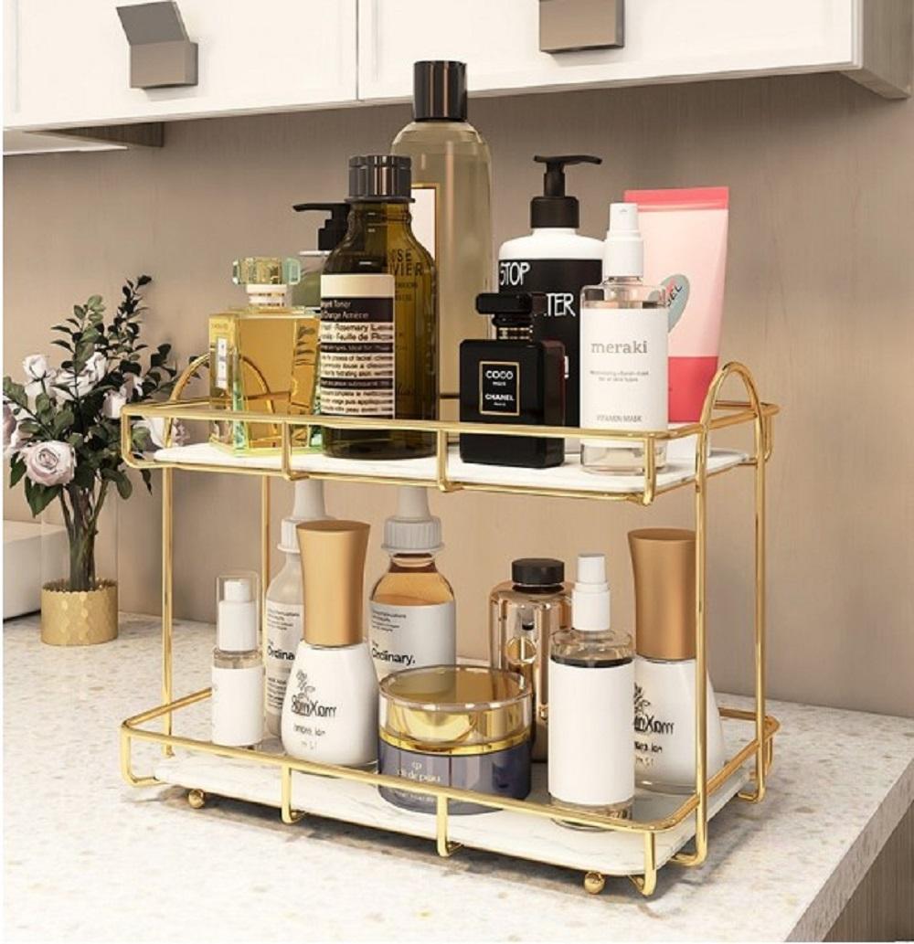 Luxurious Golden Multi-purpose Ultimate Storage Organizer