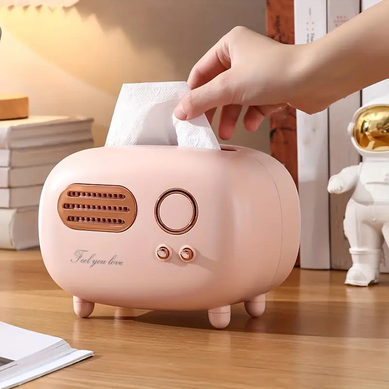 Tissue Box ABS Home Creative Non Slip Wide Storage Box