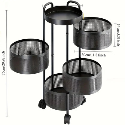 Premium Metal Vegetable Basket