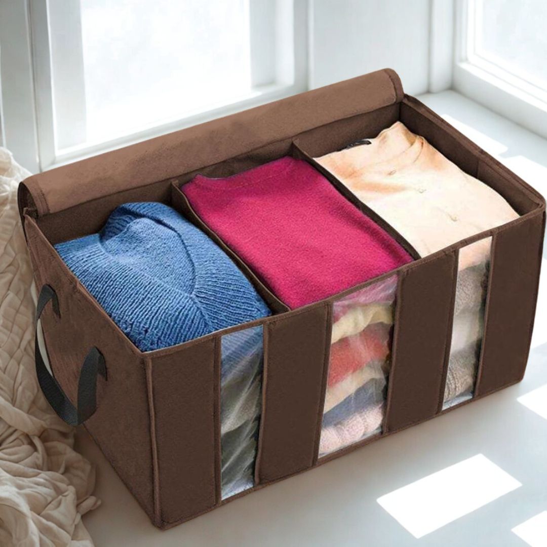 Elegant 3 Compartment Storage Bags