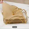 Versatile Metal Napkin Storage Basket Stylish Organization