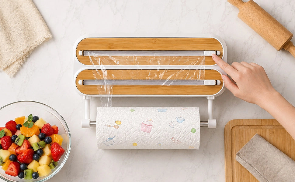 3 in 1 Multifunction Kitchen Wrapp Dispenser