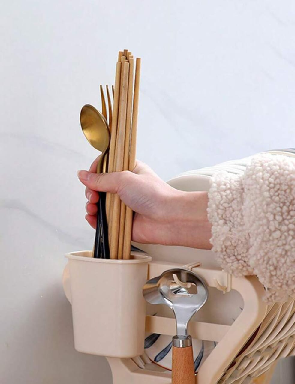 Multi-Layer Kitchen Plastic Dish Rack