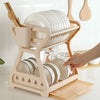 Multi-Layer Kitchen Plastic Dish Rack