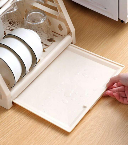 Multi-Layer Kitchen Plastic Dish Rack