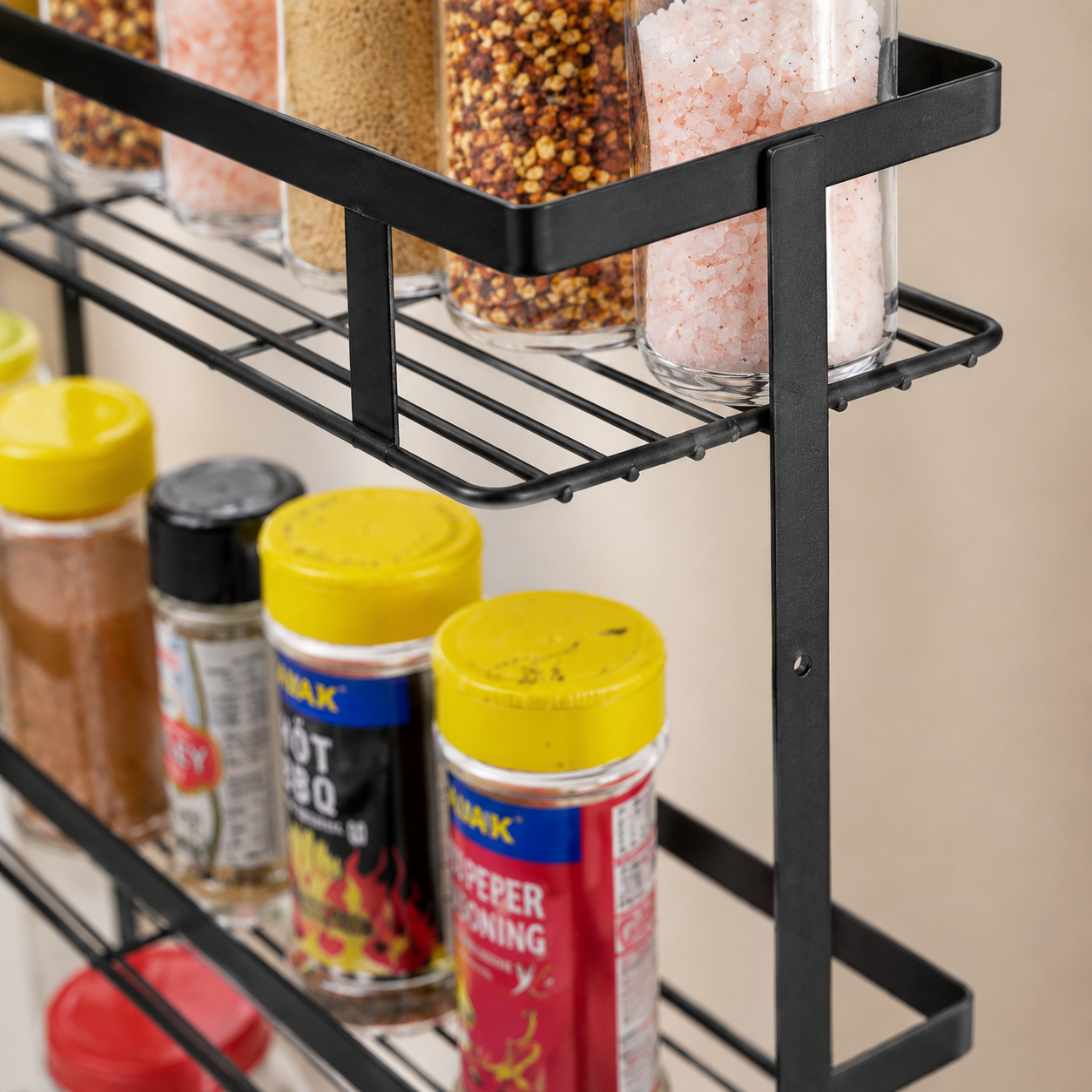 Dover Dream 3-Tier Premium Metal Kitchen Spice Organizer Rack