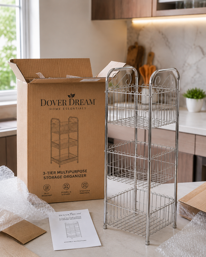 Dover Dream 3-Tier Multipurpose Storage Organizer