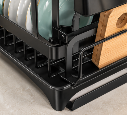 Elite 2-Tier Dish Drying Rack Organizer