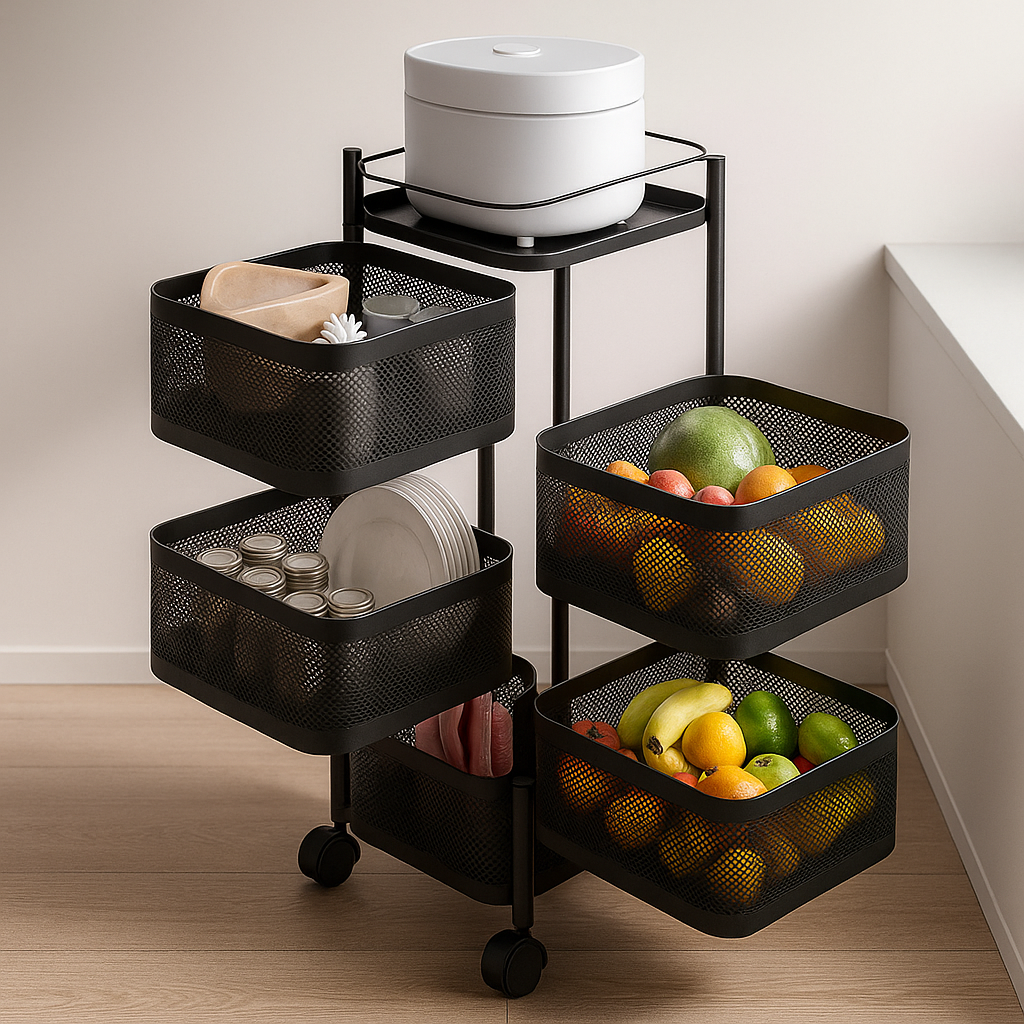 Premium Metal Vegetable Basket