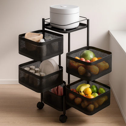 Premium Metal Vegetable Basket