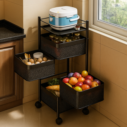 Premium Metal Vegetable Basket
