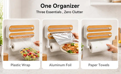 3 in 1 Multifunction Kitchen Wrapp Dispenser