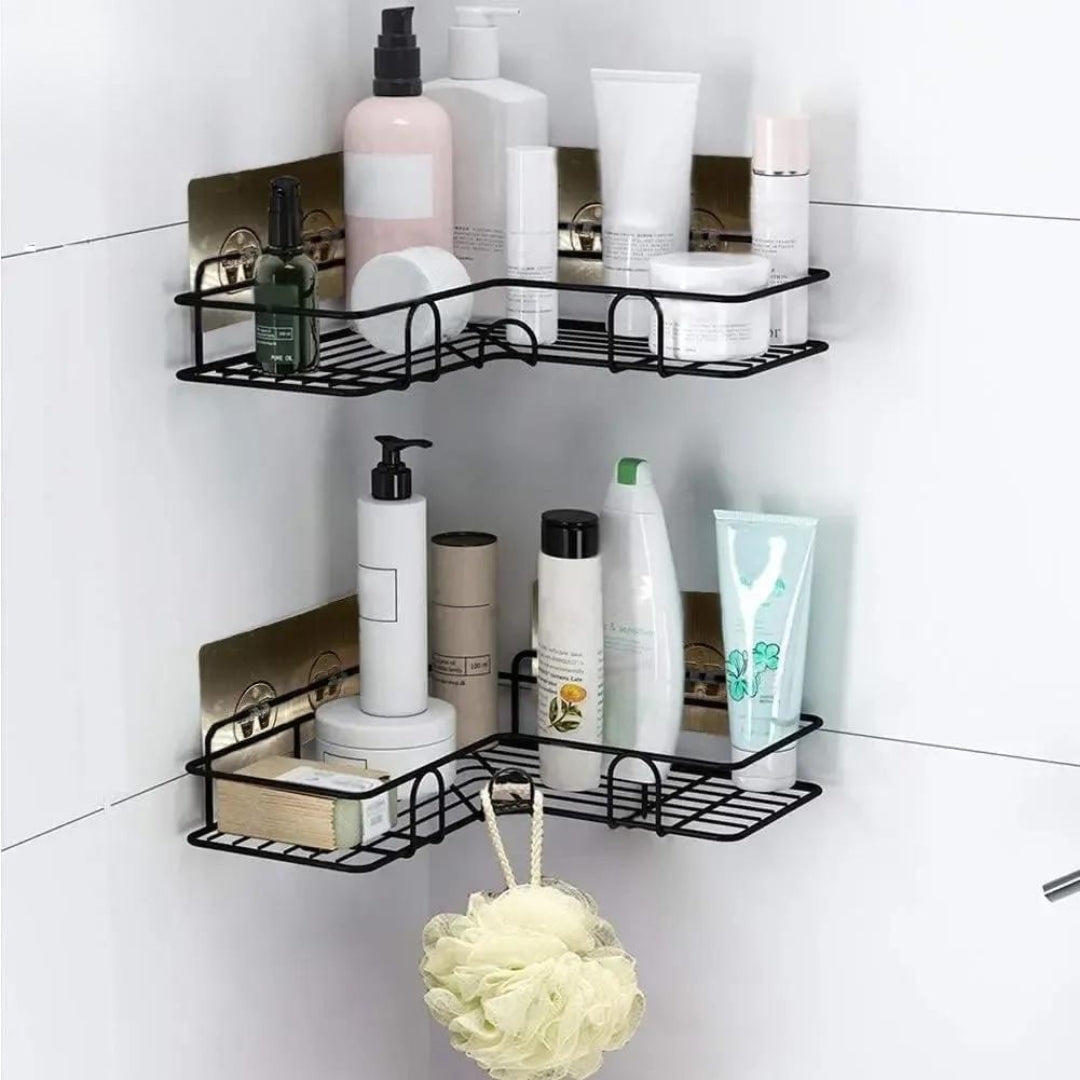 Corner Bathroom Shelves