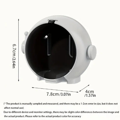 Elegant Astronaut Wall-Mounted Tooth Brush Holder