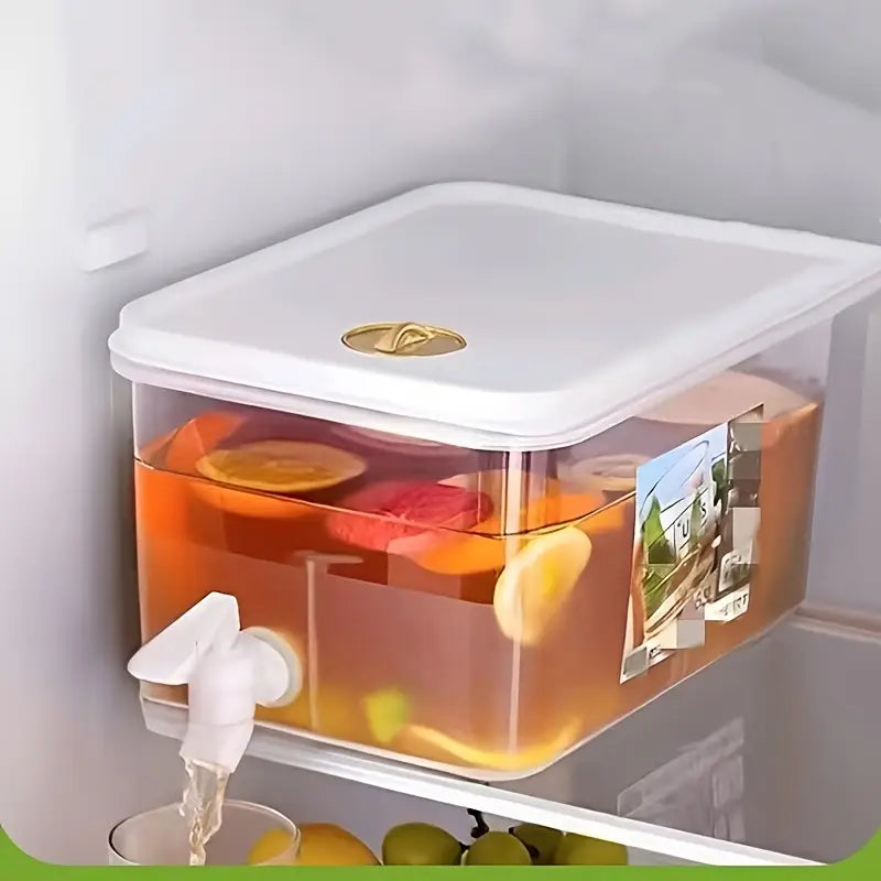 Large Capacity Plastic Beverage Dispenser with Tap