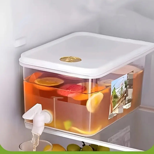 Large Capacity Plastic Beverage Dispenser with Tap