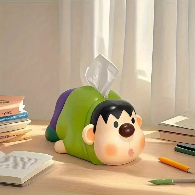 Cute Fat Tiger Tissue Box Children Room Desktop Box