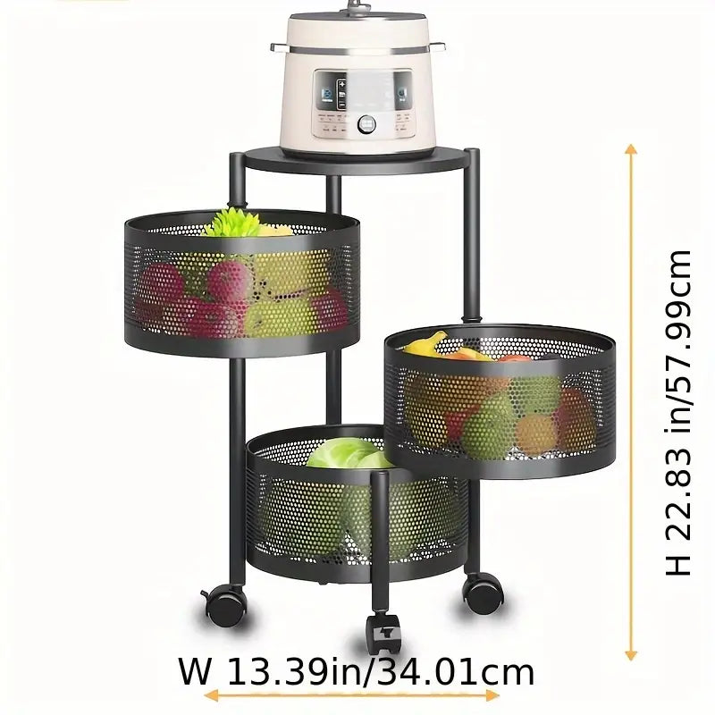 Premium Metal Vegetable Basket