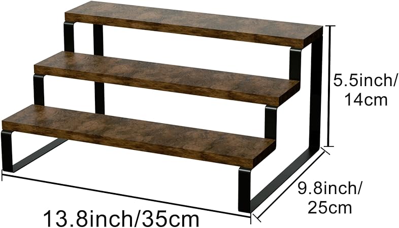 3 Tier Multi-Purpose Rack Organizer Step Shelf Storage Holder