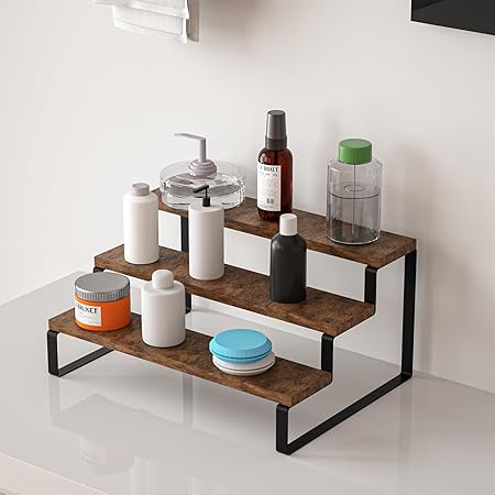 3 Tier Multi-Purpose Rack Organizer Step Shelf Storage Holder