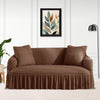 Luxury Fitted Bubble Sofa Cover - Mouse