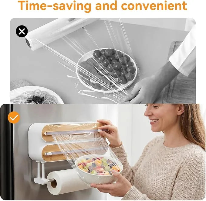 3 in 1 Multifunction Kitchen Wrapp Dispenser