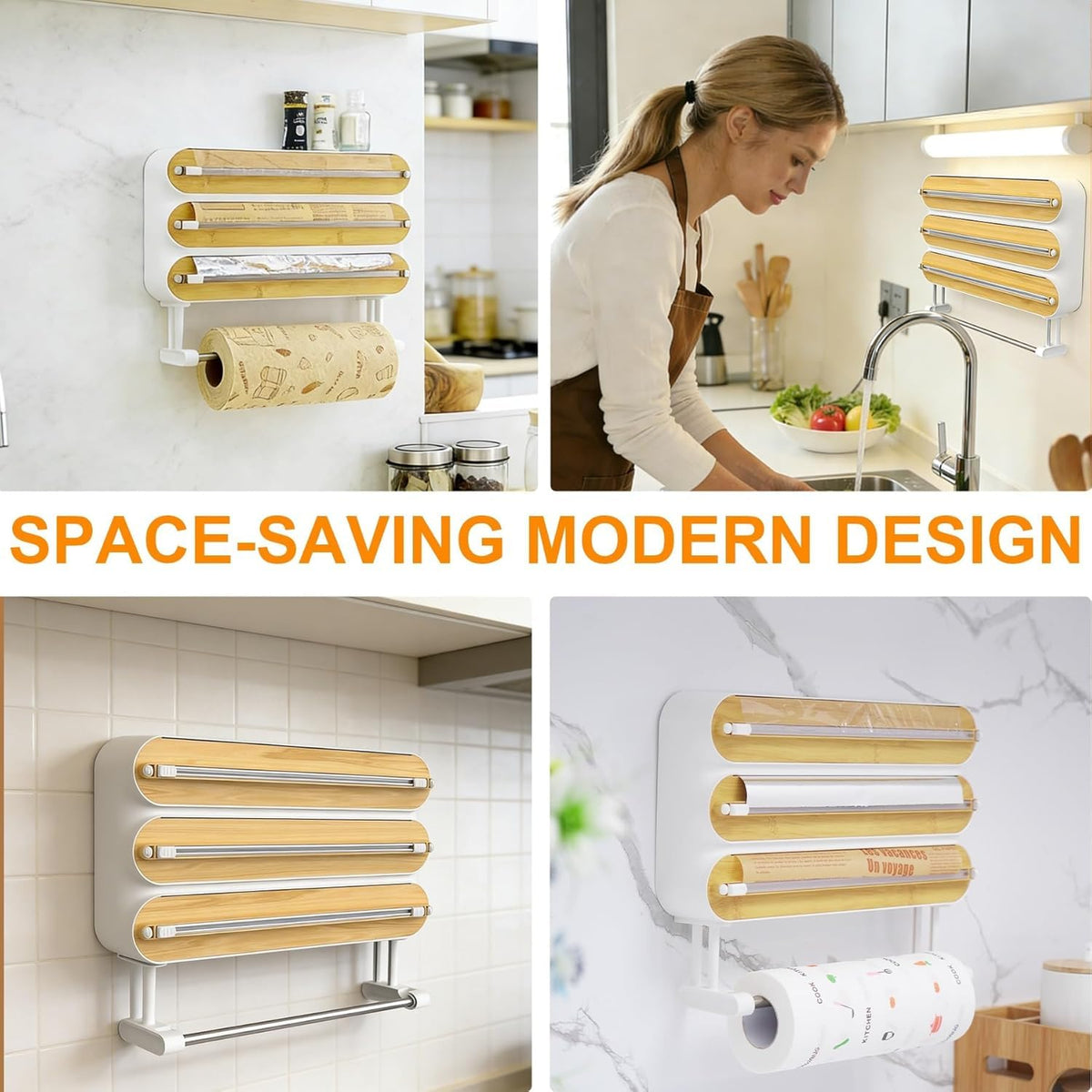 Multifunction Kitchen Wrapp Dispenser