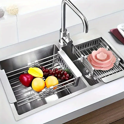 Luxury Kitchen Sink Basket Multi-Purpose Hanging Organizer