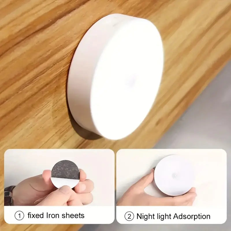 Elegant Wireless Motion Sensor Night Light Bedroom Decor