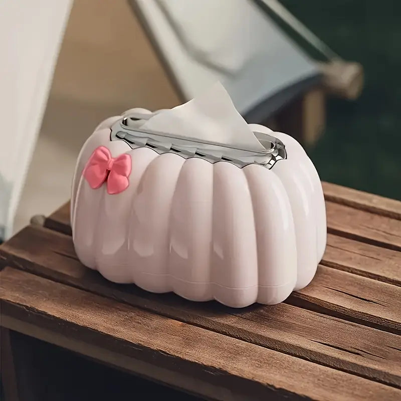 Luxury Pumpkin Tissue Box Living Room Desktop High End Art Creative