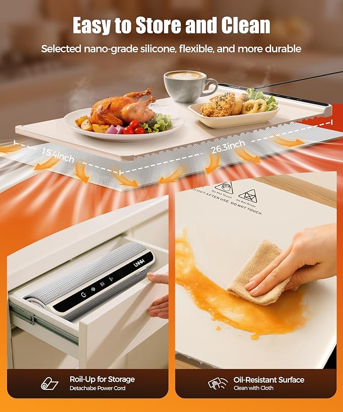 Smart Electric Food Warming Mat