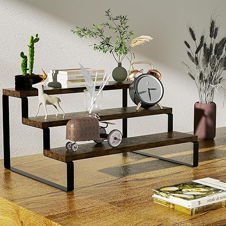 3 Tier Multi-Purpose Rack Organizer Step Shelf Storage Holder