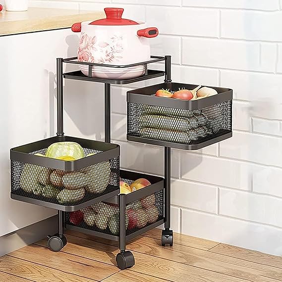 Premium Metal Vegetable Basket