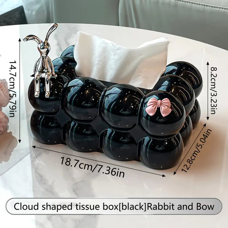 Elegant Style High Beauty Cotton Candy Tissue Box