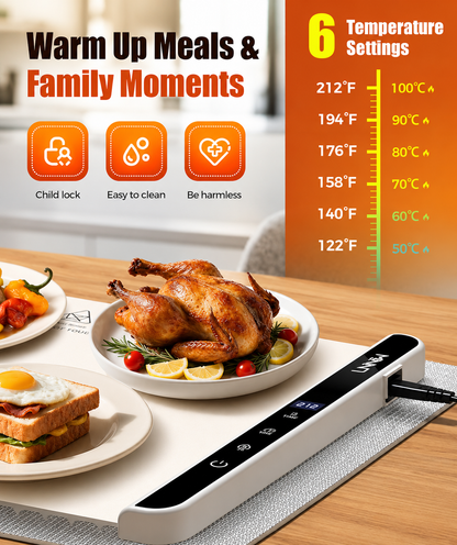 Smart Electric Food Warming Mat