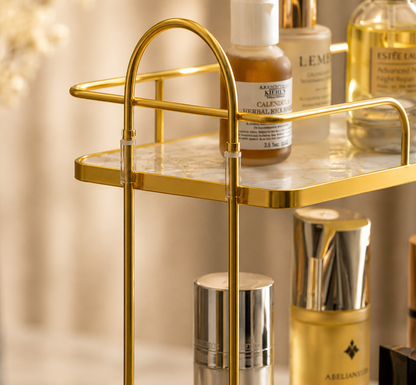 2-Tier Cosmetics Storage Rack – Makeup Organizer
