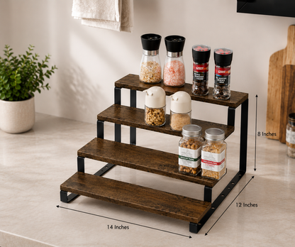 3 Tier Multi-Purpose Rack Organizer Step Shelf Storage Holder