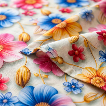Flamboyant 3D Premium Bedsheet Set