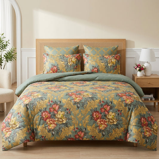 6 PCs SaharaWest Printed Comforter set