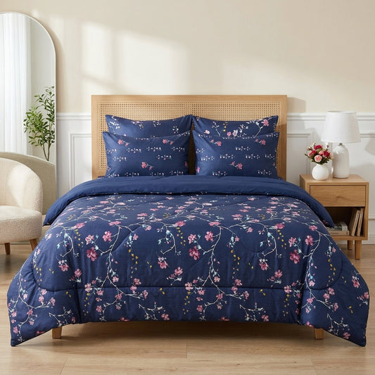 6 PCs Spring Printed Comforter set