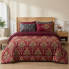 6 PCs Royal Printed Comforter set