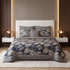 7 PCs Spiral Printed Comforter set