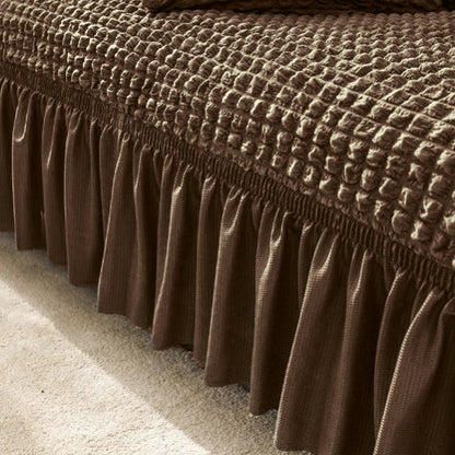 Luxury Fitted Bubble Sofa Cover - Mouse